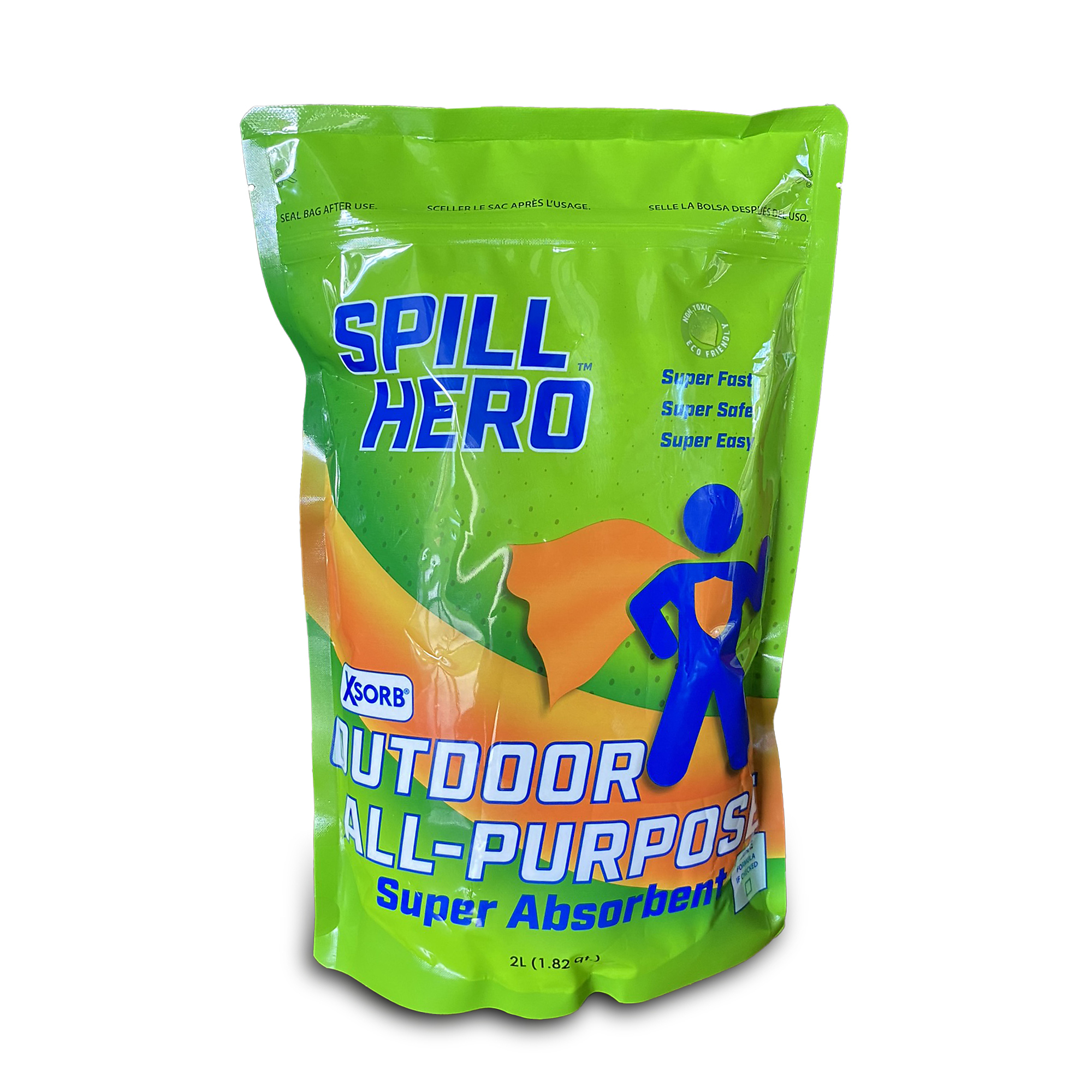 Spill Hero Outdoor All-Purpose Absorbent 2 L Bag, 12/cs, XB111D-12